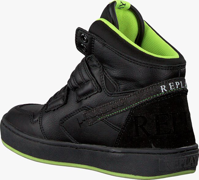 Schwarze REPLAY Sneaker high EICHI - large