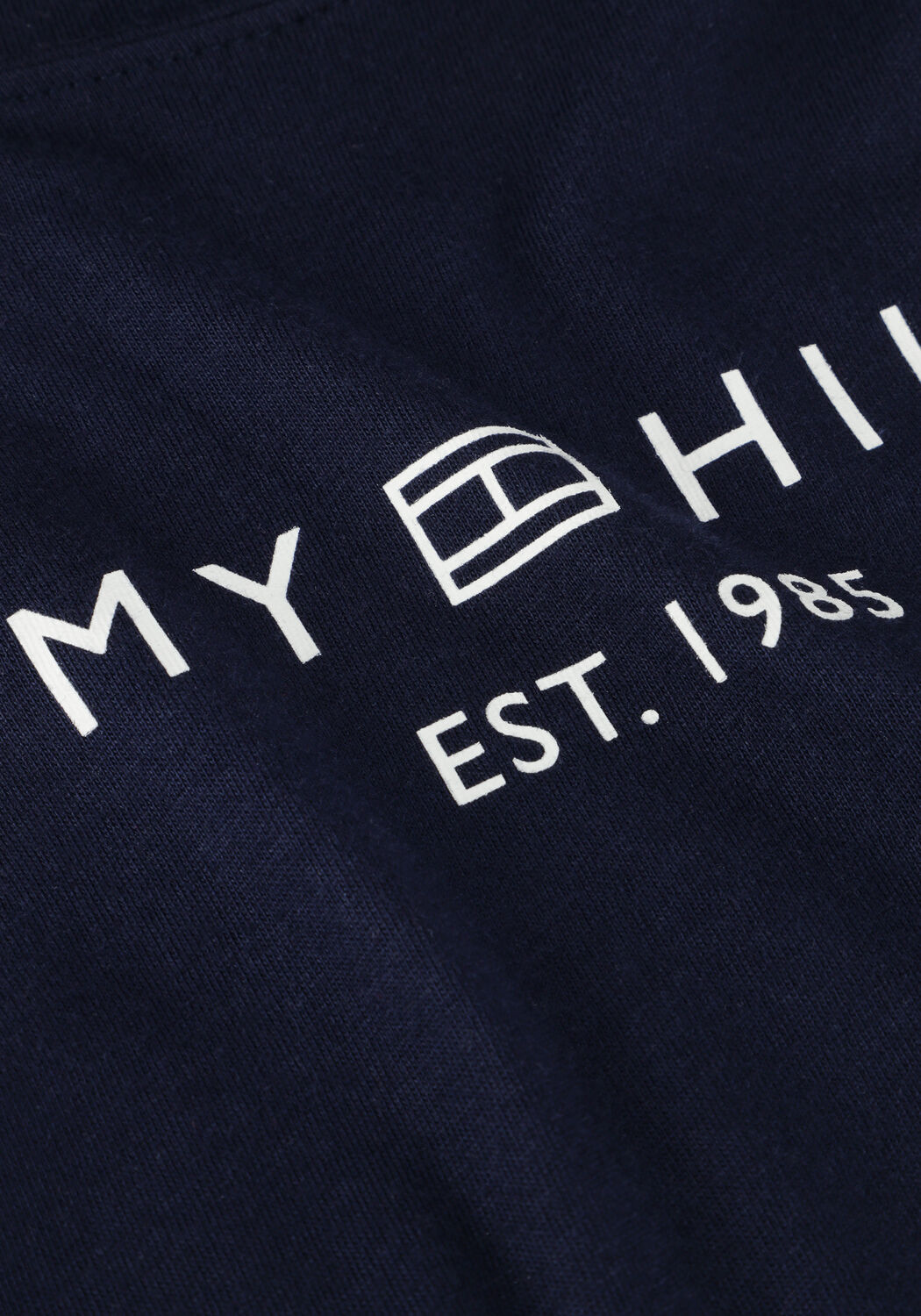 Dunkelblau TOMMY HILFIGER T-shirt REG CORP LOGO - large