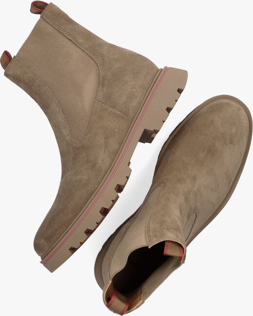 Beige BOSS DENORY CHEB Chelsea Boots - large