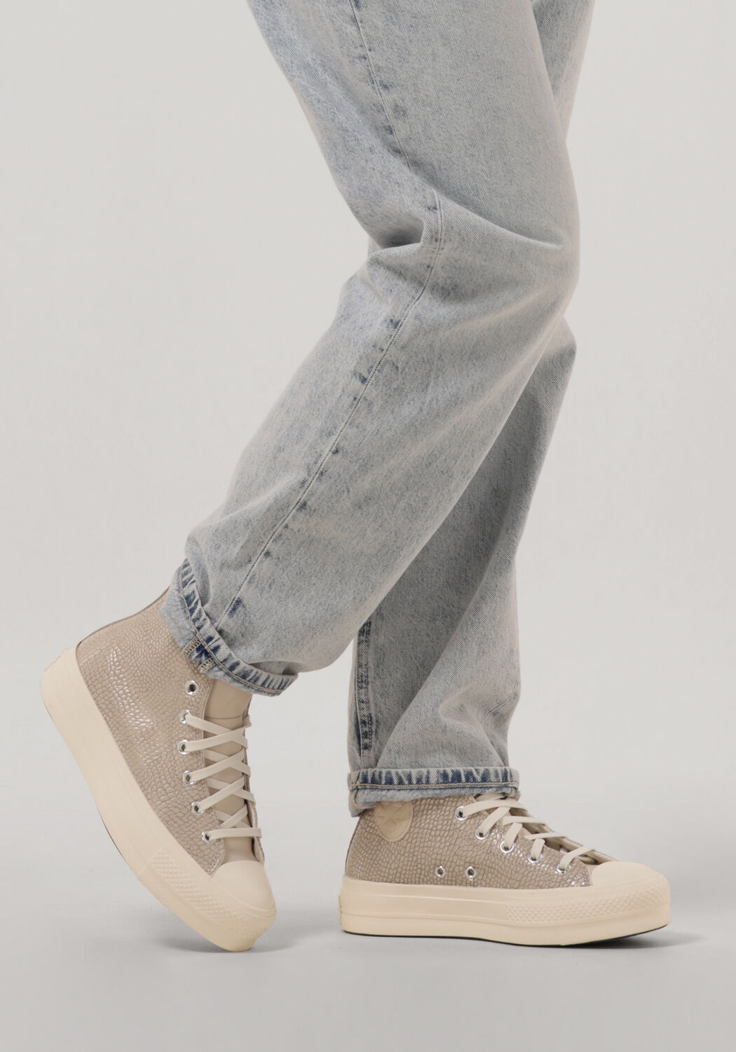 Beige CONVERSE Sneaker High CHUCK TAYLOR ALL STAR LIFT HI - large
