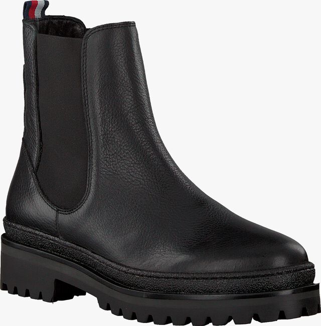 Schwarze TOMMY HILFIGER Chelsea Boots RUGGED CLASSIC CHELSEA - large