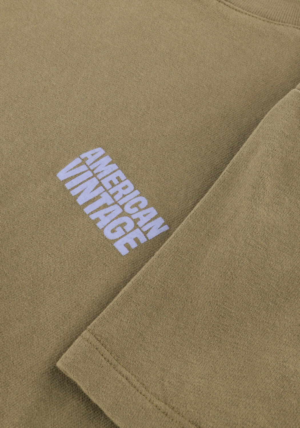 Olive AMERICAN VINTAGE T-shirt YKOBOW - large