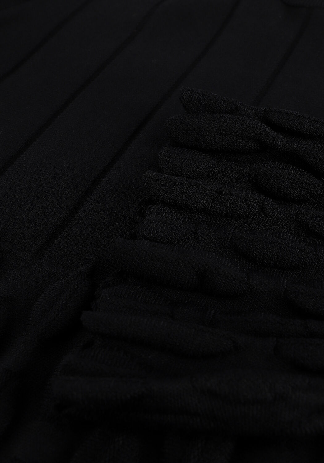 Schwarze Y.A.S. Pullover YASVIGSA LS KNIT PULLOVER - large