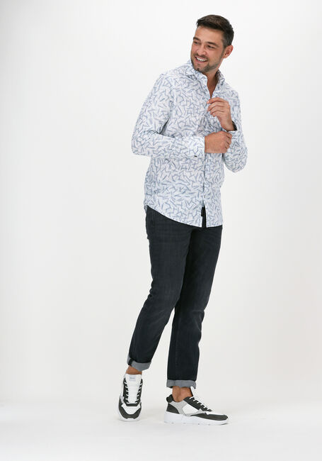 Wei&szlig;e VANGUARD Casual-Oberhemd LONG SLEEVE SHIRT PRINT ON FIN - large