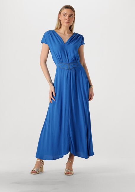 Blaue LOUIZON Maxikleid FAYENCE - large