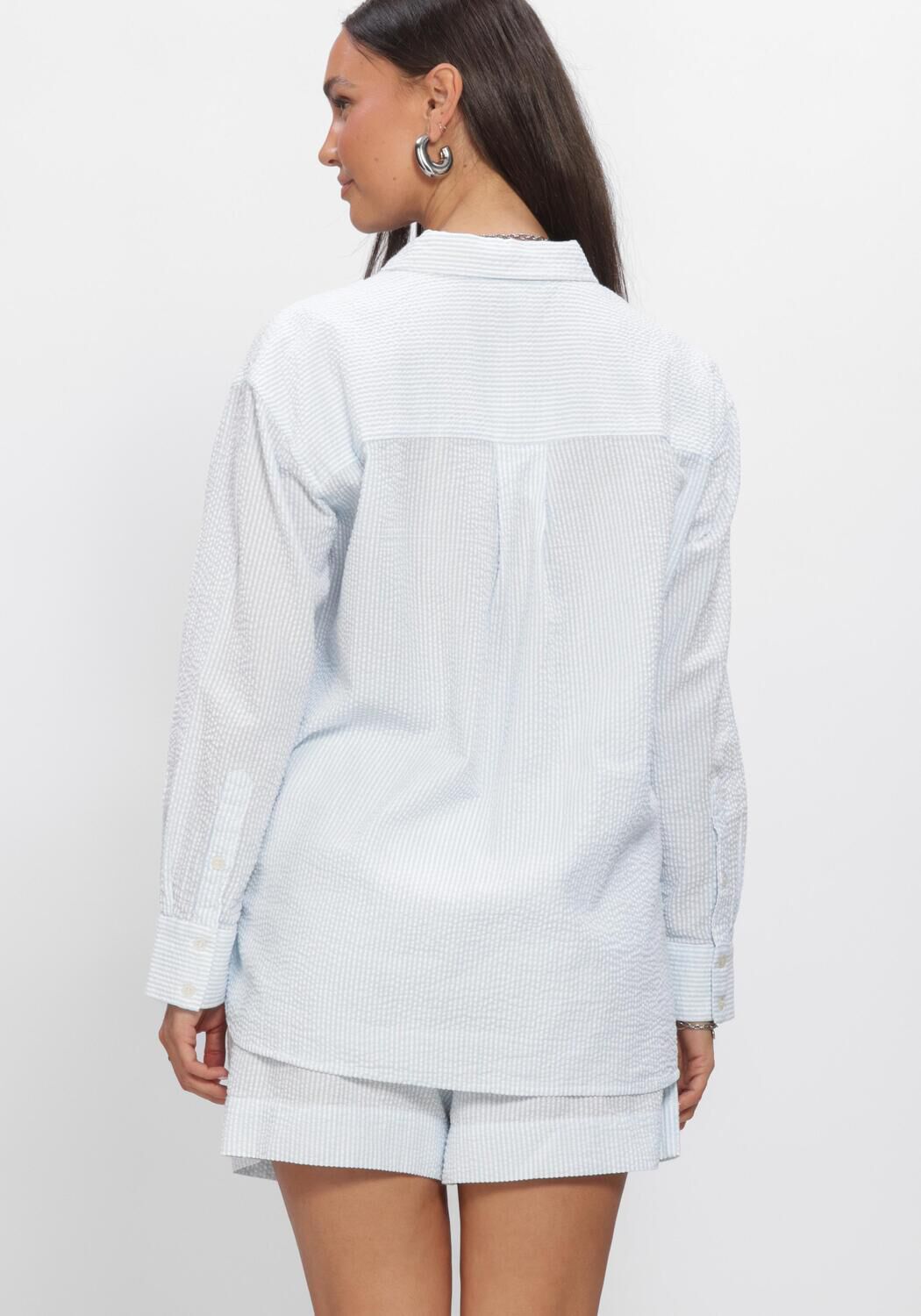 Sand MSCH COPENHAGEN Blusen MSCHFELICITY SHIRT STP - large