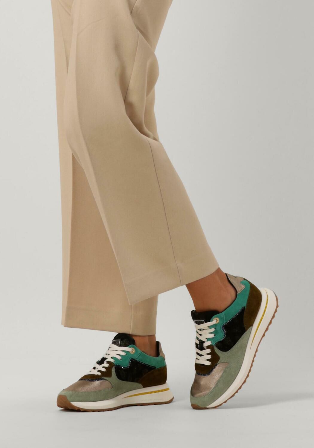 Gr&uuml;ne FLORIS VAN BOMMEL Sneaker Low SFW-10093 - large