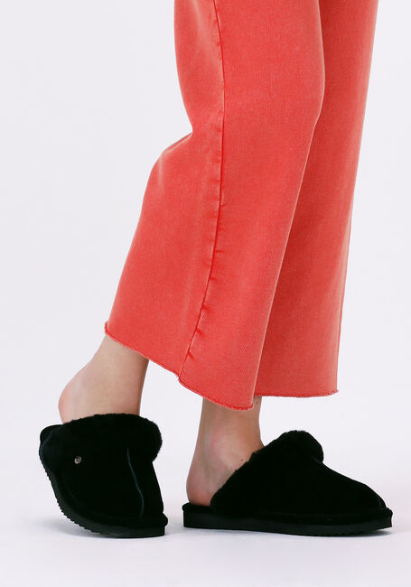 Schwarze WARMBAT Hausschuhe LISMORE - large