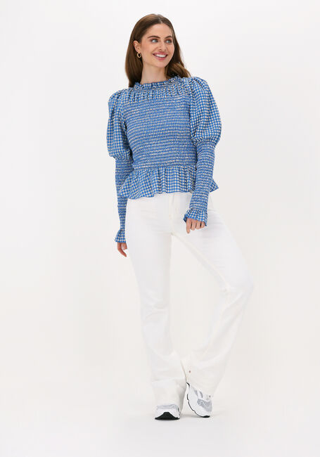 Blaue NOTES DU NORD Top CHERYL BLOUSE - large