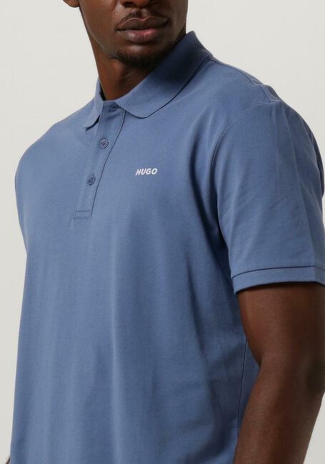 Blaue HUGO Polo-Shirt DONOS222 - large