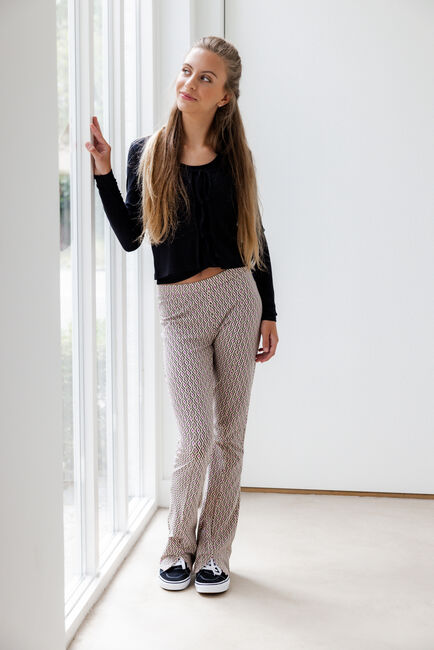 Braune LOOXS 10sixteen Schlaghose 2411-5630 - large