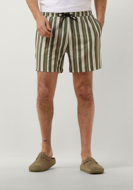 Olive ANERKJENDT Badehosen AKSHARK AOP SWIMSHORTS - large