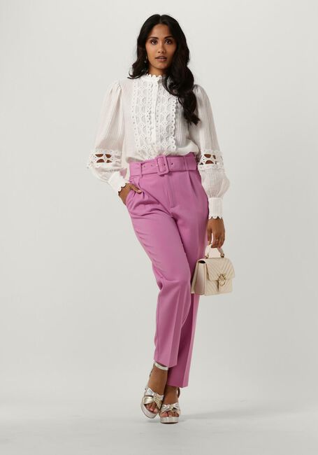 Weiße AAIKO Blusen LENORA VIS 522 - large