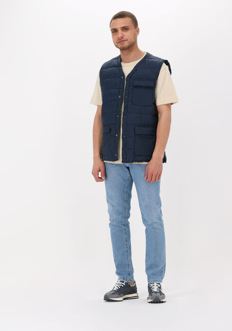 Braune ANERKJENDT T-shirt AKKIKKI RUBBER LOGO TEE - large