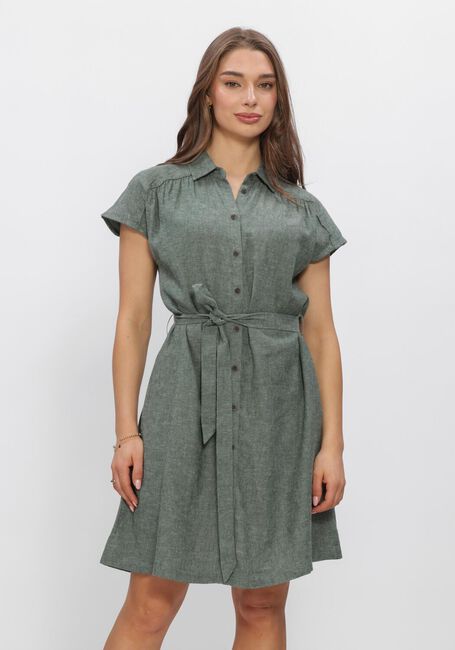 Gr&uuml;ne MSCH COPENHAGEN Kleider MSCHVIANA GINIA SS SHIRT DRESS - large