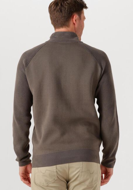 Taupe GENTI Pullover TURTLE ZIP - large