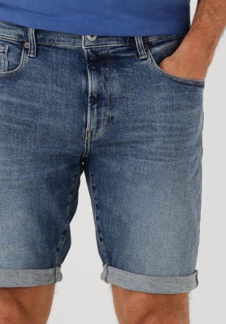 Blaue G-STAR RAW Kurze Hosen 3301 SLIM SHORT - large