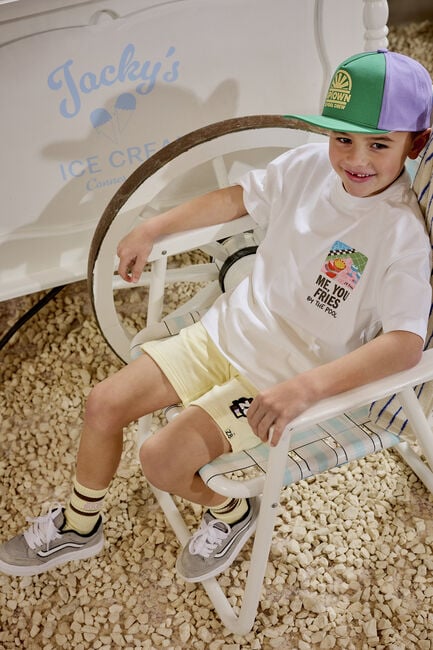 Gelbe Z8 Kurze Hose LOUKA - large