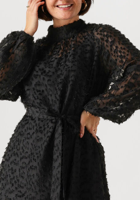 Schwarze JANSEN AMSTERDAM Minikleid WH548 JURK CELINE - large