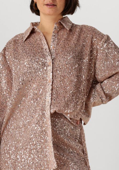 Bronzefarbene STUDIO AMAYA Blusen DISCO - large