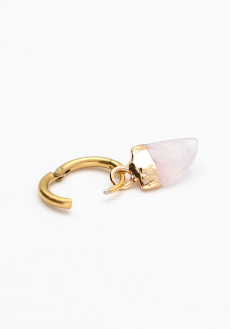 Goldfarbig NOTRE-V Ohrringe OORBEL STEEEN TAND - large