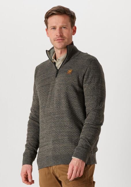 Grüne PME LEGEND Pullover COTTON MOULINE - large