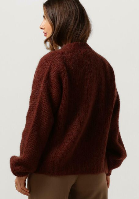 Rote SUMMUM Strickjacke OVERSIZED CARDIGAN MOHAIR BLEND KNIT - large