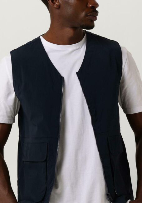 Dunkelblau ANERKJENDT Bodywarmer AKRASMUS TEC GILET - large