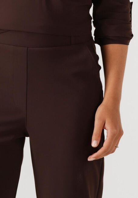 Braune STUDIO ANNELOES Hose ANNE BONDED TROUSERS - large