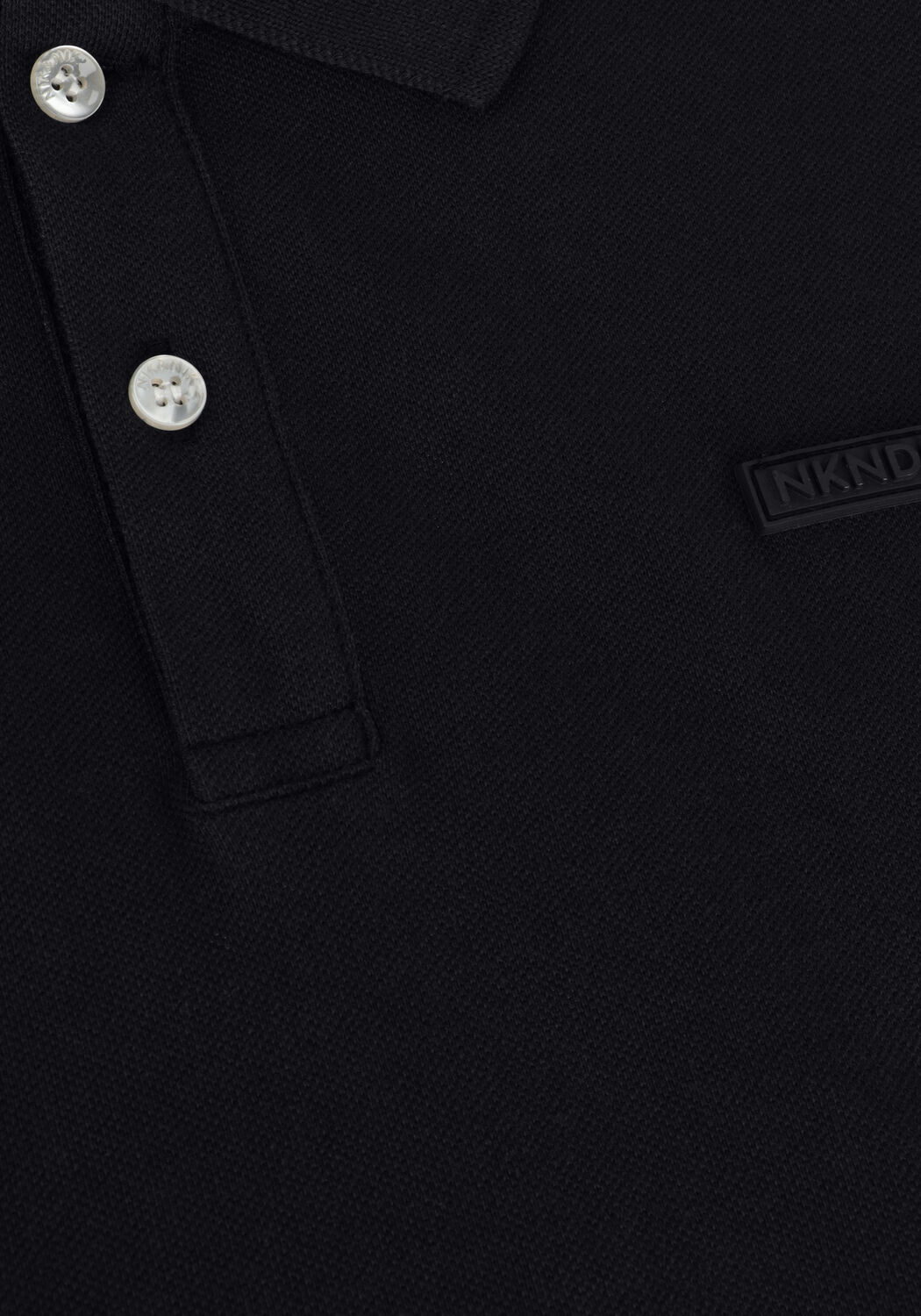 Dunkelblau NIK & NIK Polo-Shirt RUBBER BADGE POLO - large