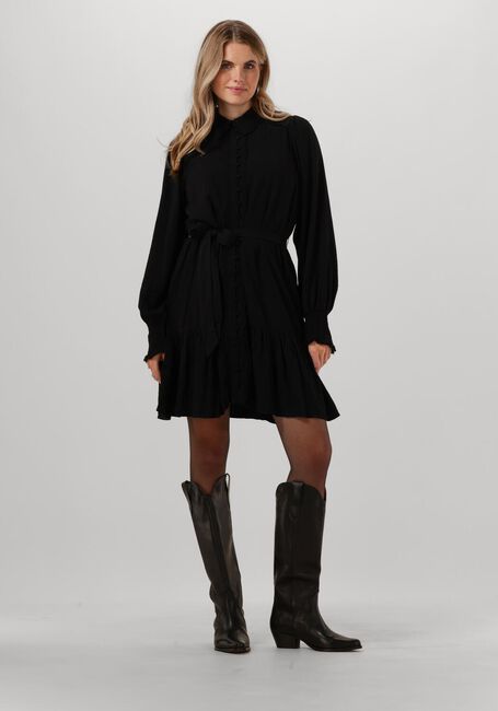 Schwarze Y.A.S. Minikleid YASTILERA LS SHIRT DRESS - large