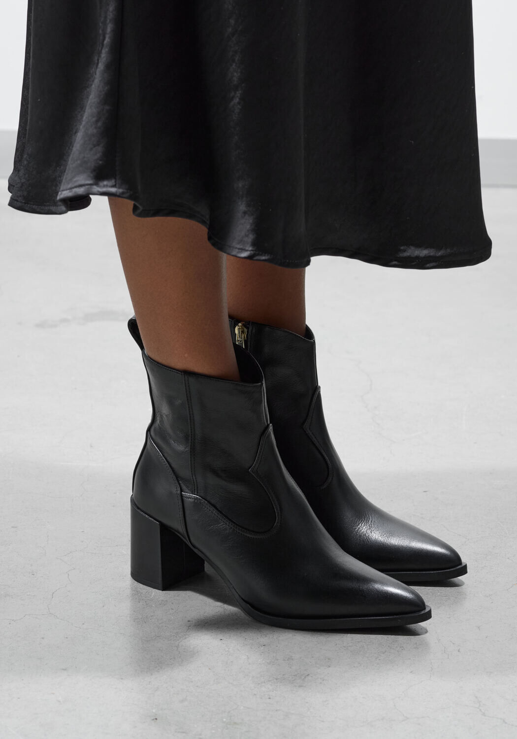 Schwarze LINA LOCCHI Stiefeletten 30731 - medium