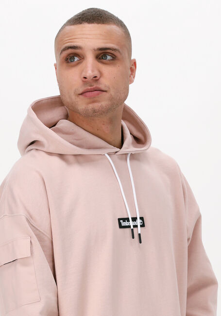 Rosane TIMBERLAND Sweatshirt PU MIXED MEDIA HOODIE - large