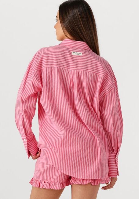 Koralle COLOURFUL REBEL Blusen VICKY STRIPED DROPPED SHOULDER BLOUSE - large