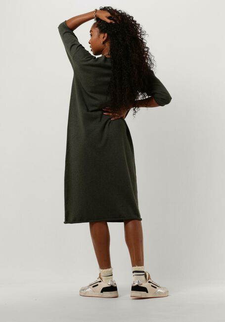 Khaki PENN & INK Midikleid W23B217 - large