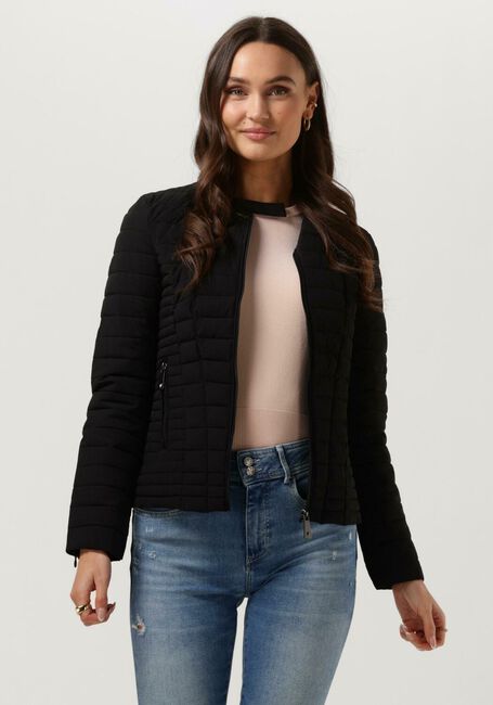 Schwarze GUESS Wattierte Jack VONA JACKET - large