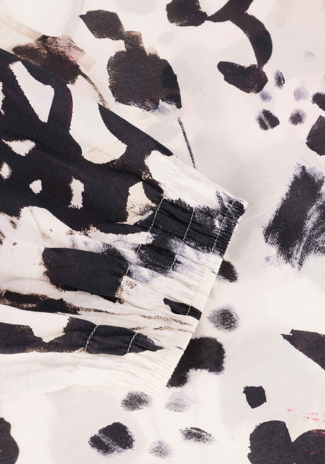 Mehrfarbige/Bunte JANSEN AMSTERDAM Blusen MANON BLOUSE WAM 199 3/4 PUFFED SLEEVE - large