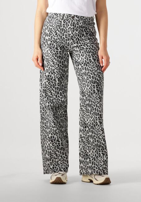Graue OBJECT Wide jeans OBJSENI MOJI HW JEANS - large