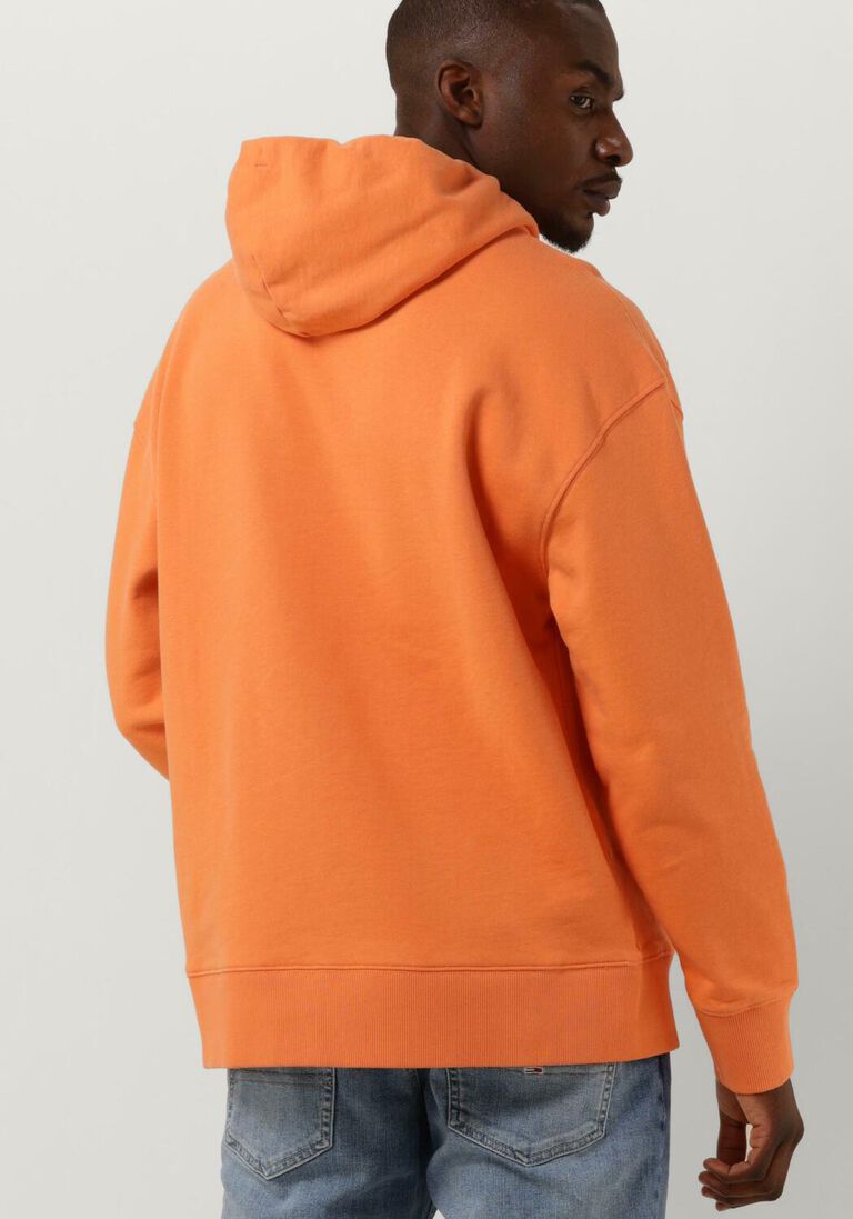 orangene tommy jeans sweatshirt tjm rlx xs badge hoodie IV8671