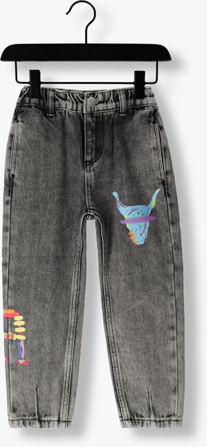 Graue ALIX MINI Straight leg jeans WOVEN BULL DENIM PANTS - large