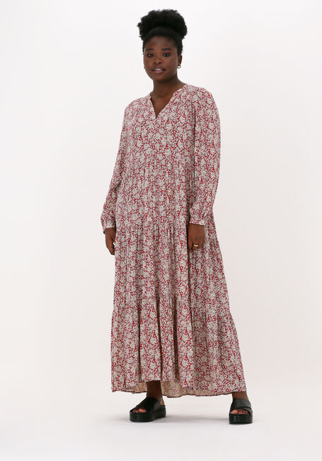 Rote BY-BAR Maxikleid JULIA LUPINE DRESS - large