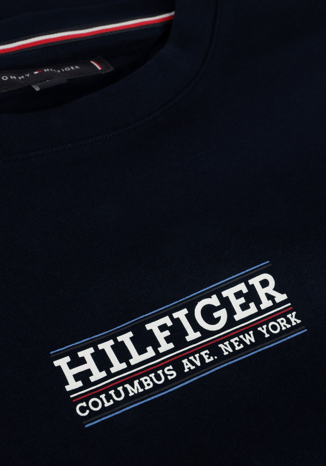 Dunkelblau TOMMY HILFIGER T-shirt SMALL HILFIGER TEE - large