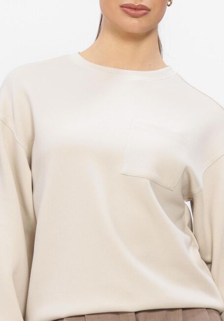 Beige MSCH COPENHAGEN Sweatshirt MSCHILLIANA IMA Q SWEATSHIRT - large