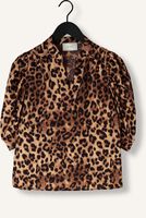 Braune NEO NOIR Blusen ROELLA LEO BLOUSE Braune NEO NOIR Blusen ROELLA LEO BLOUSE - medium