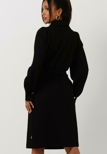 Schwarze JANSEN AMSTERDAM Midikleid PILAR - large