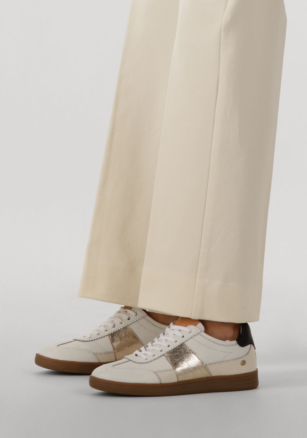 Goldfarbene FRED DE LA BRETONIERE Sneaker Low ZAZZA ELLA - large