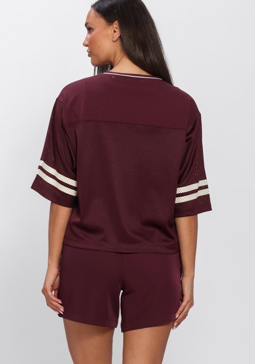 Rote CATWALK JUNKIE Tops & T-shirts FOOTBALL JERSEY - large