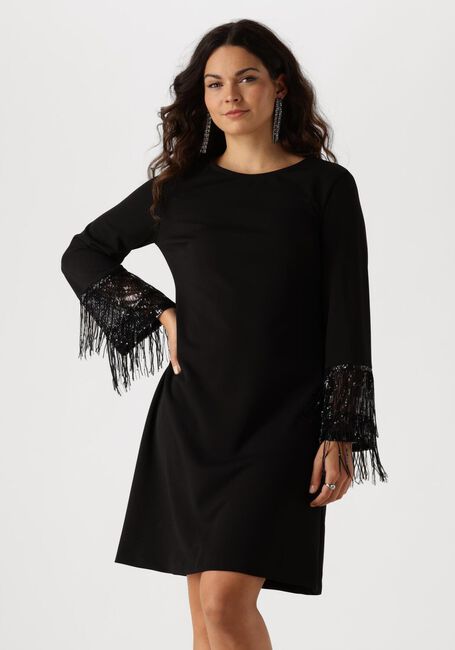 Schwarze ANA ALCAZAR Minikleid MODERN MIX DRESS - large