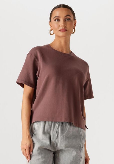 Bordeaux WITHBLACK T-shirt SLTINDRA SS TEE - large