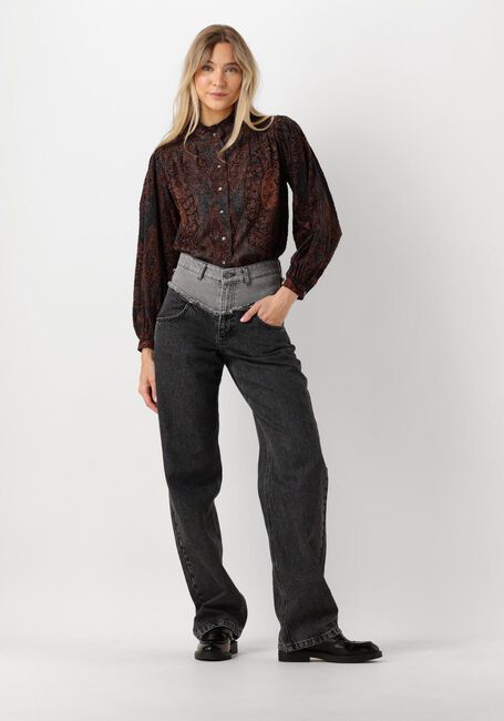Schwarze ANTIK BATIK Blusen TAJARO BLOUSE - large